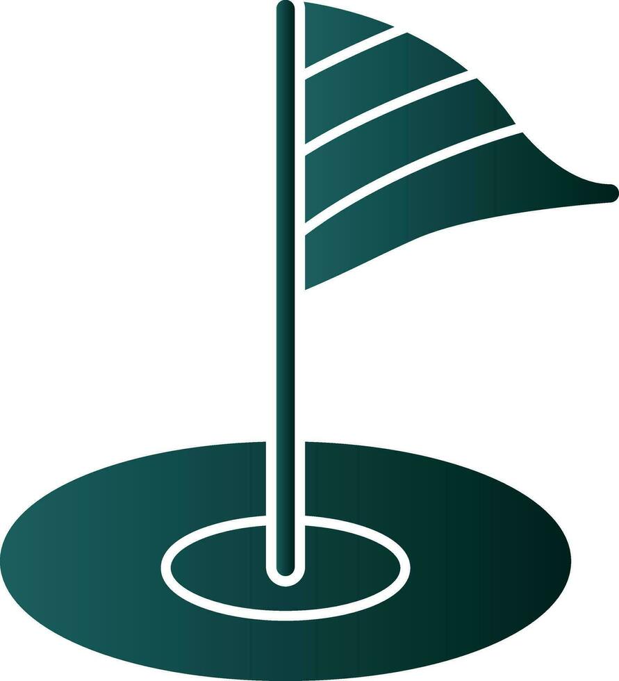 mini golf vector icono diseño