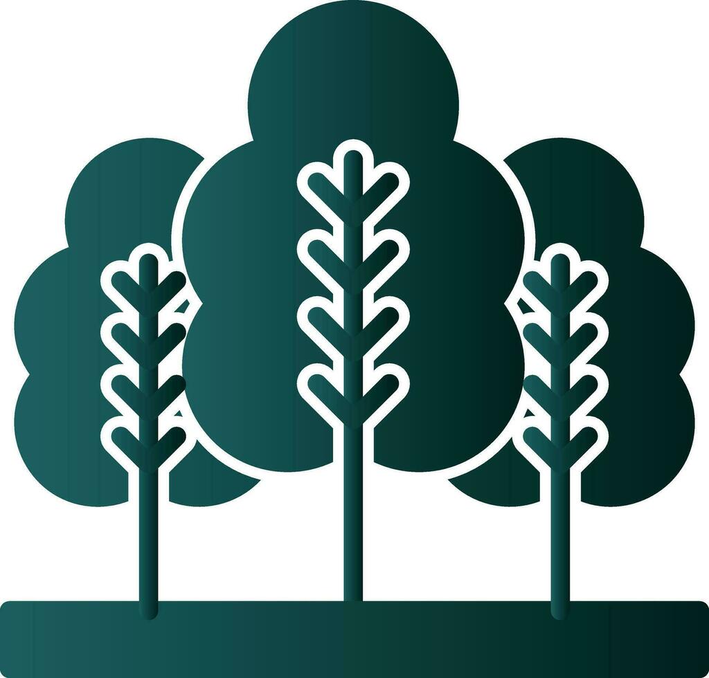 Forest Vector Icon Design