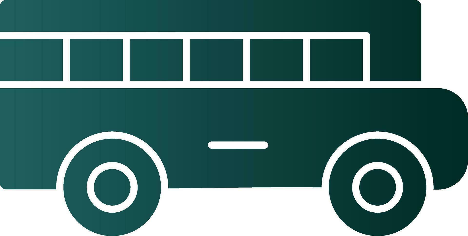 School bus Vector Icon Design