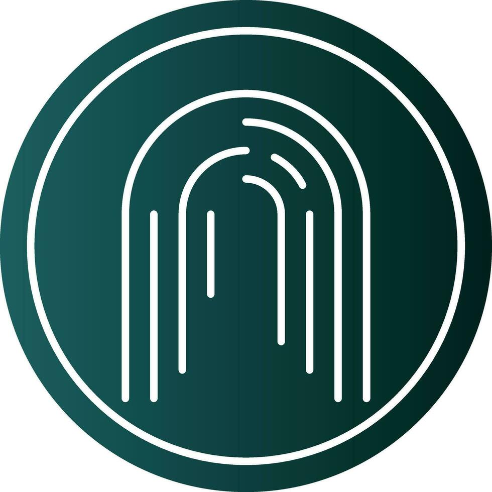 Finger print Vector Icon Design
