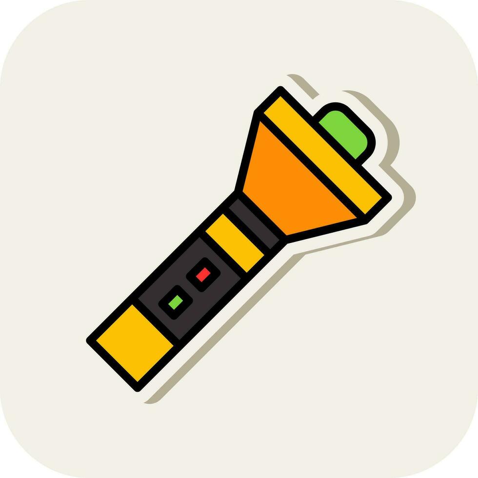 Torch Vector Icon Design