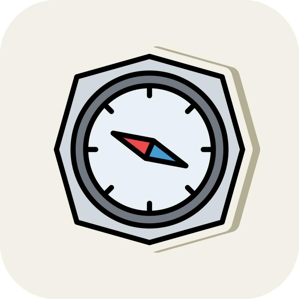 Compass Vector Icon Design