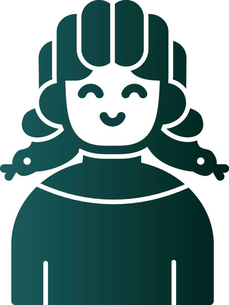 Medusa Vector Icon Design