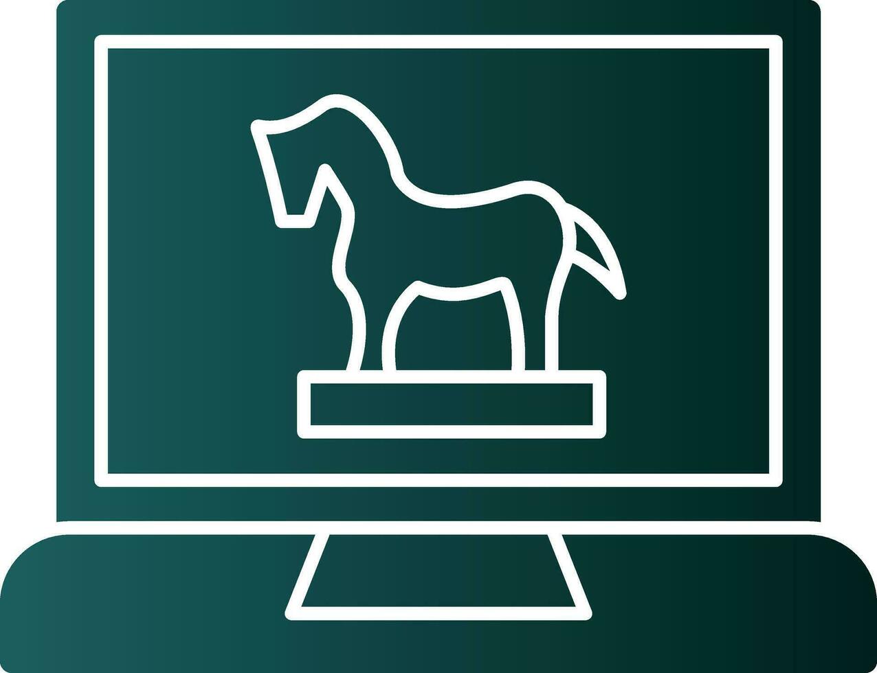 Trojan Vector Icon Design