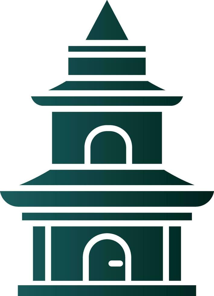 Temple Vector Icon Design