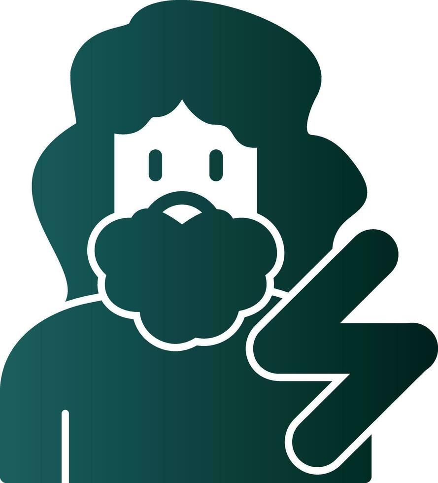 Zeus Vector Icon Design