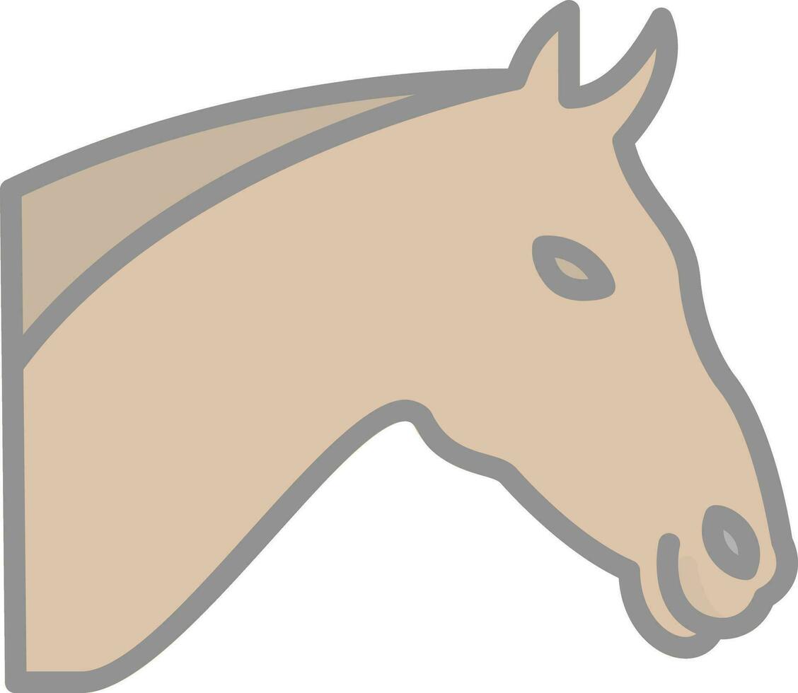 Horse Vector Icon Design