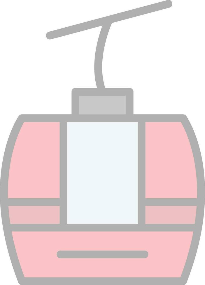 Gondola Vector Icon Design