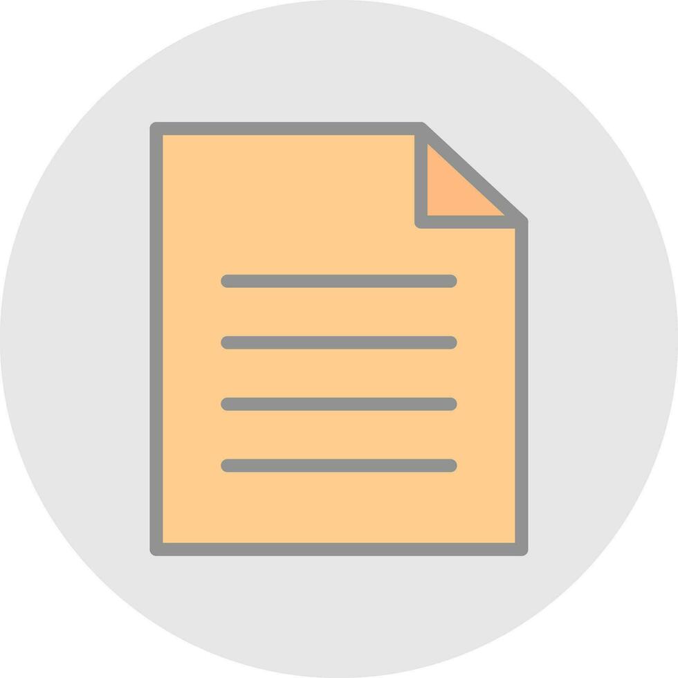 Sheet Vector Icon Design