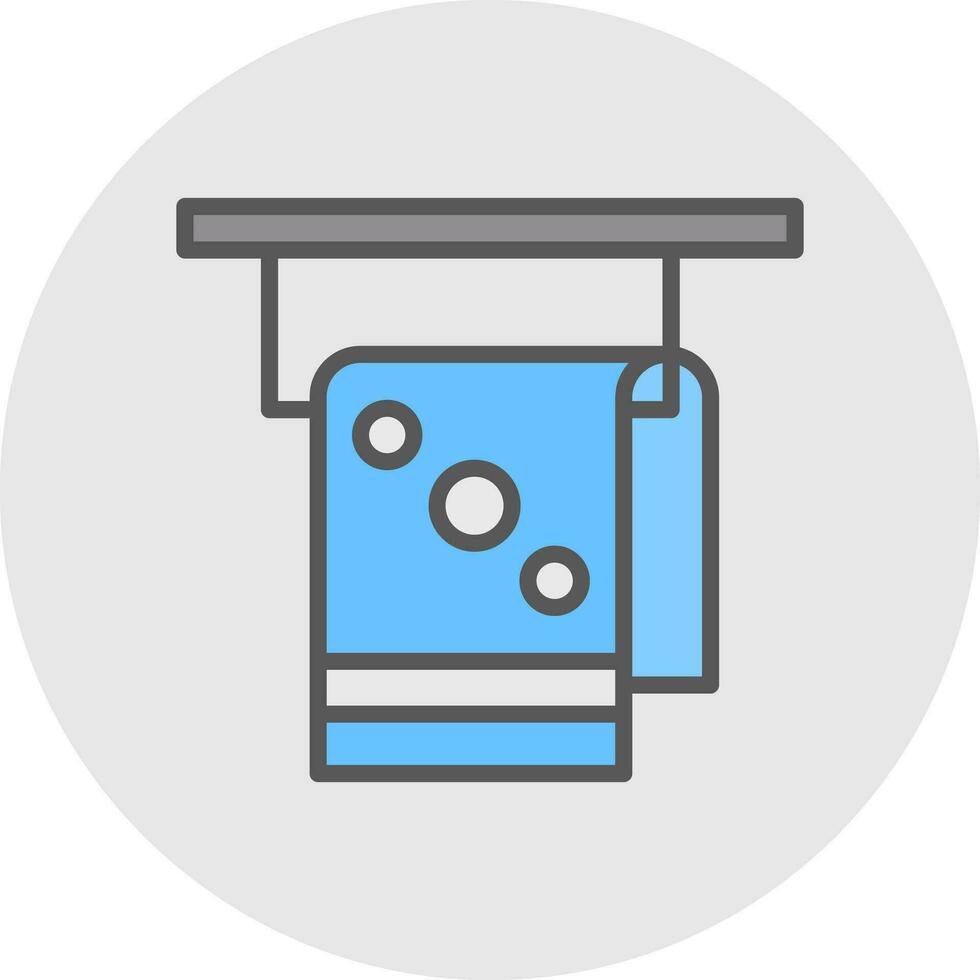 Towel Vector Icon Design