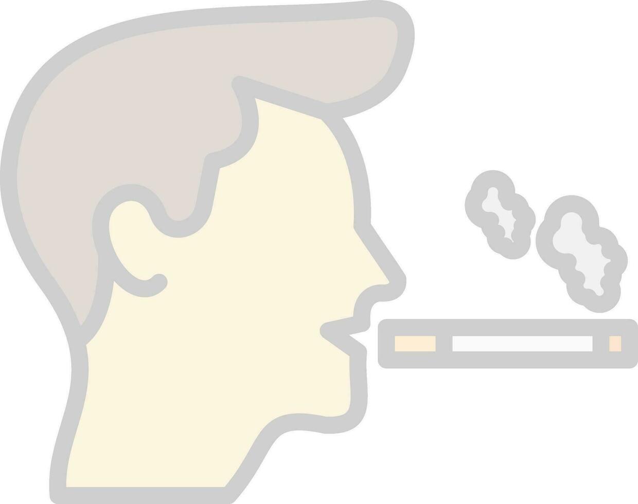 Smoked Vector Icon Design