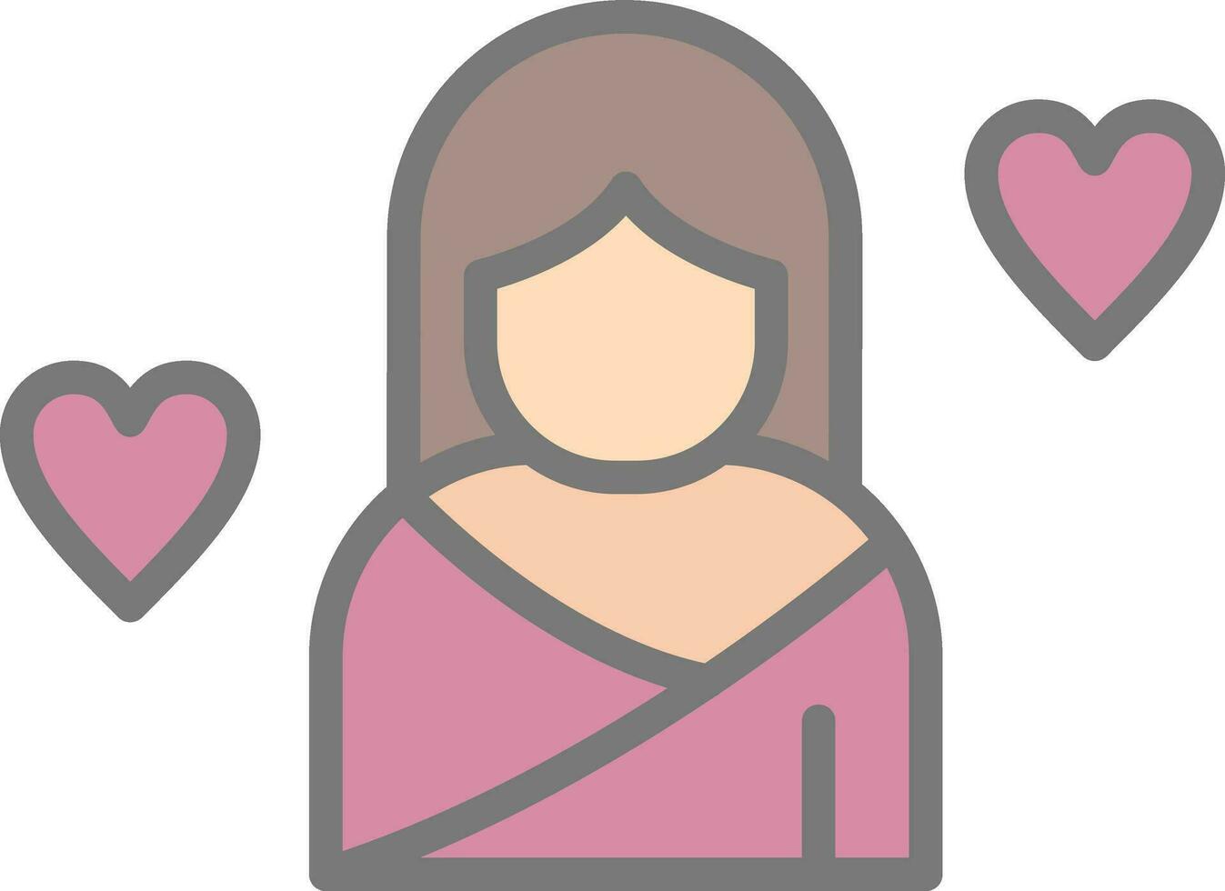 Aphrodite Vector Icon Design