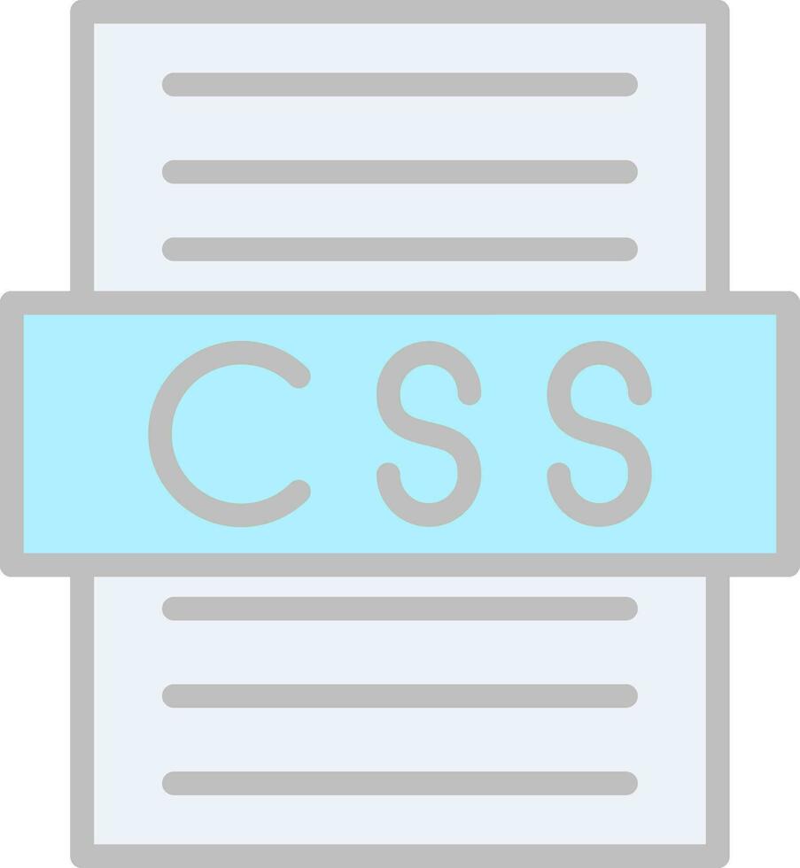 Css file Vector Icon Design