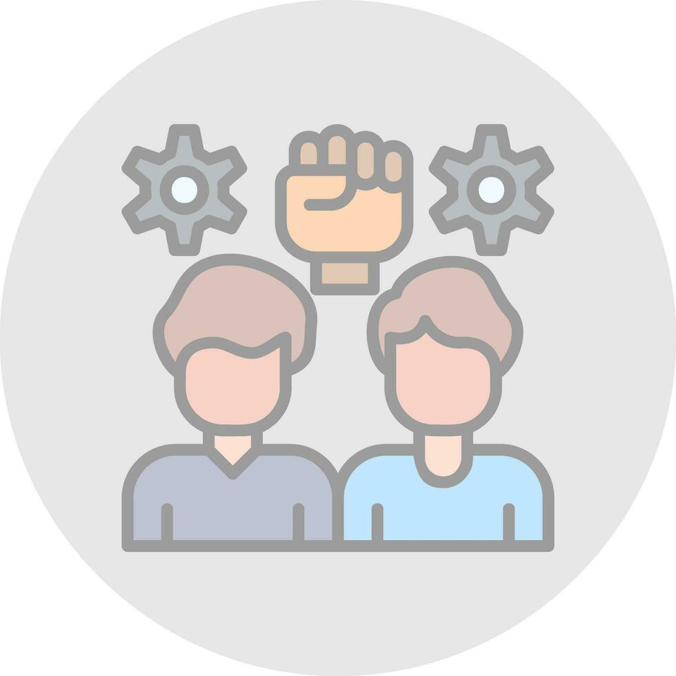 Team Vector Icon Design