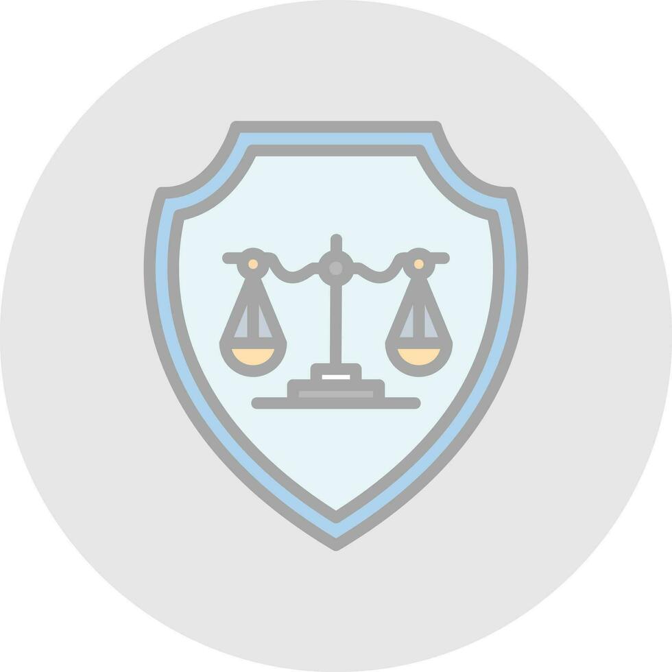 Law firm Vector Icon Design