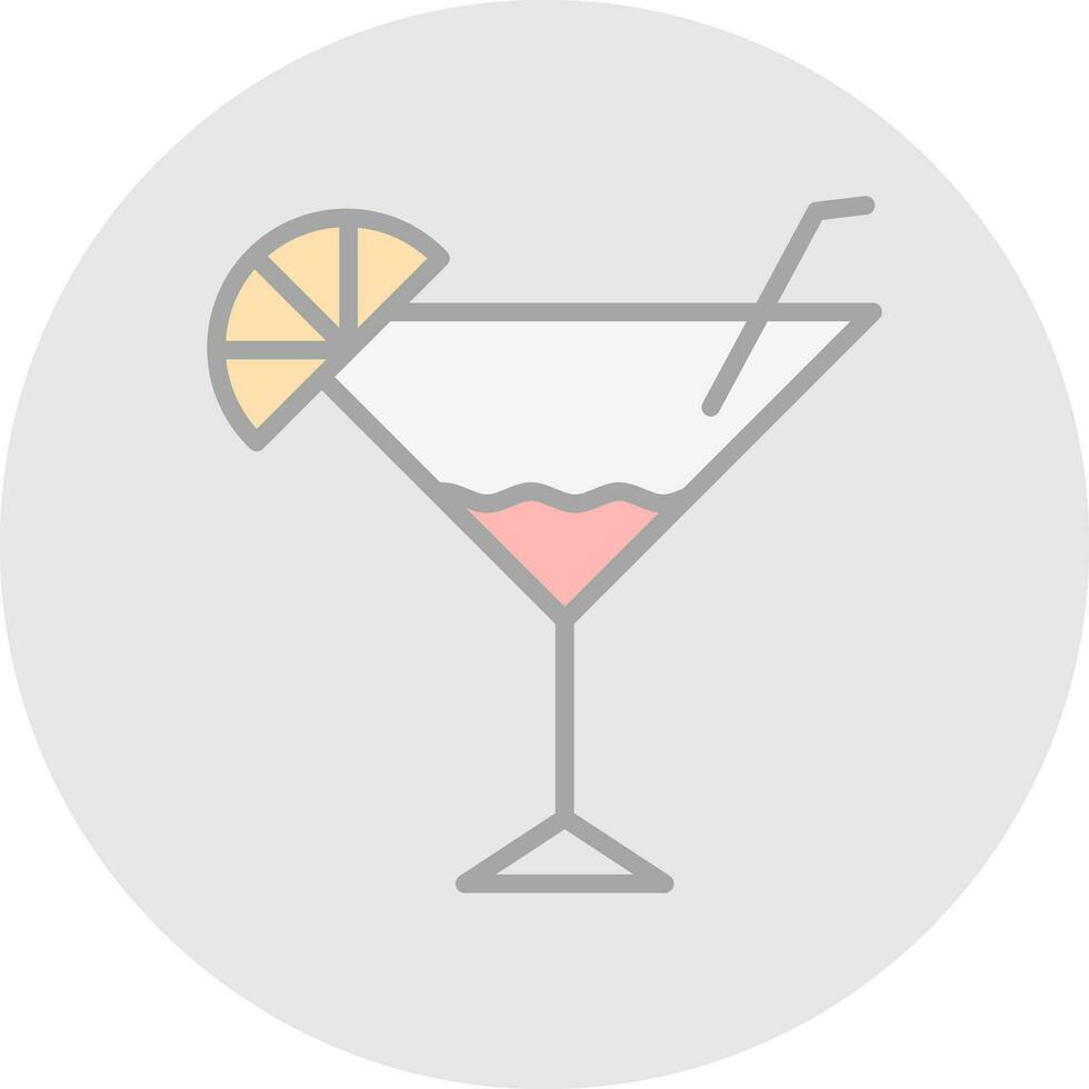 diseño de icono de vector de martini