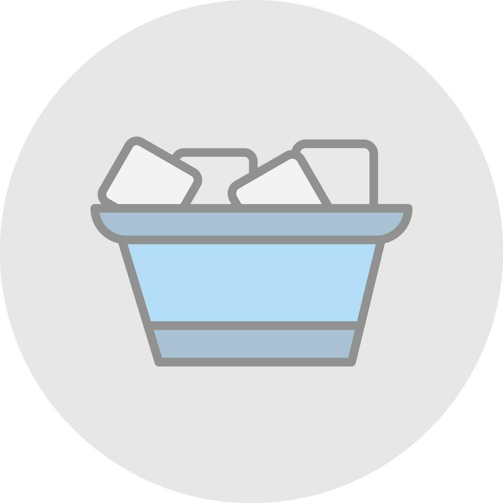 Ice box Vector Icon Design