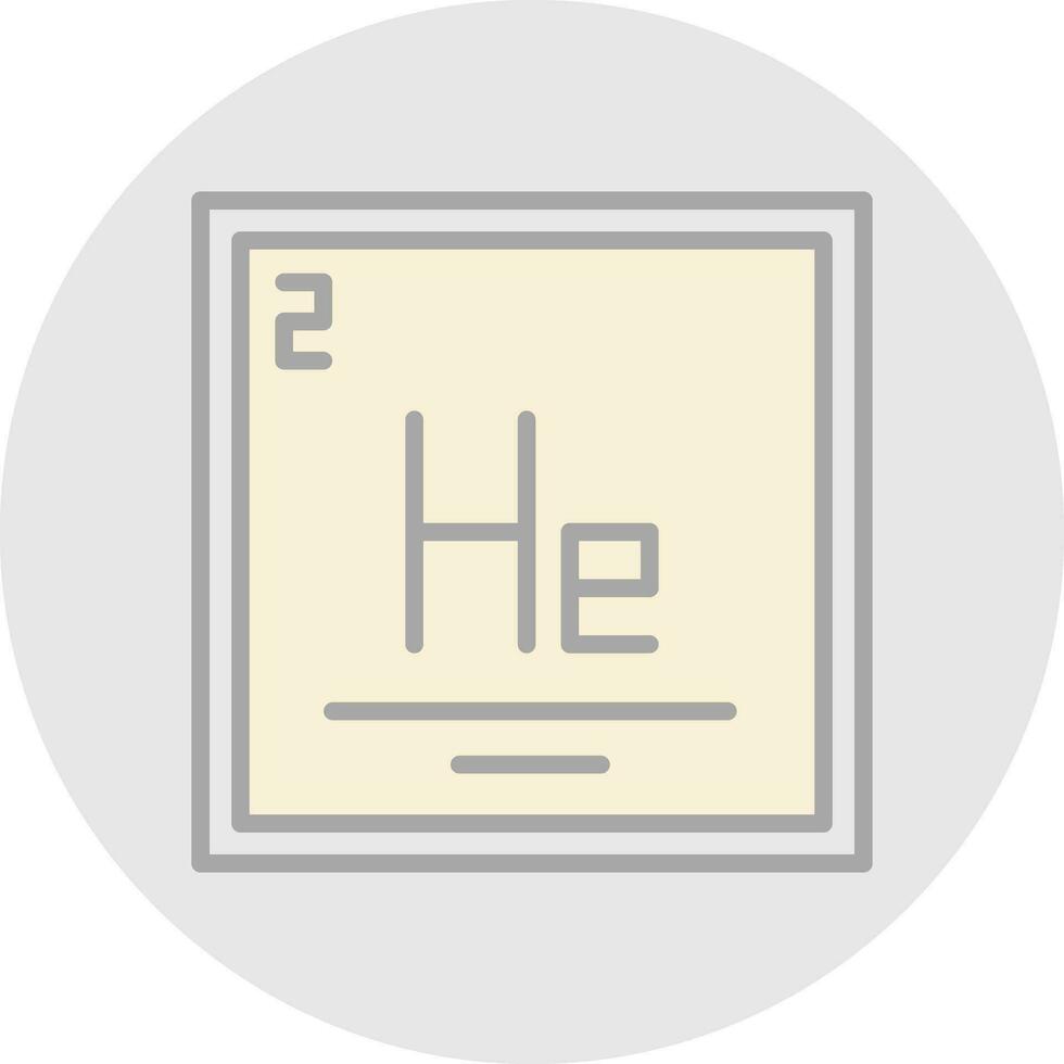 Helium Vector Icon Design