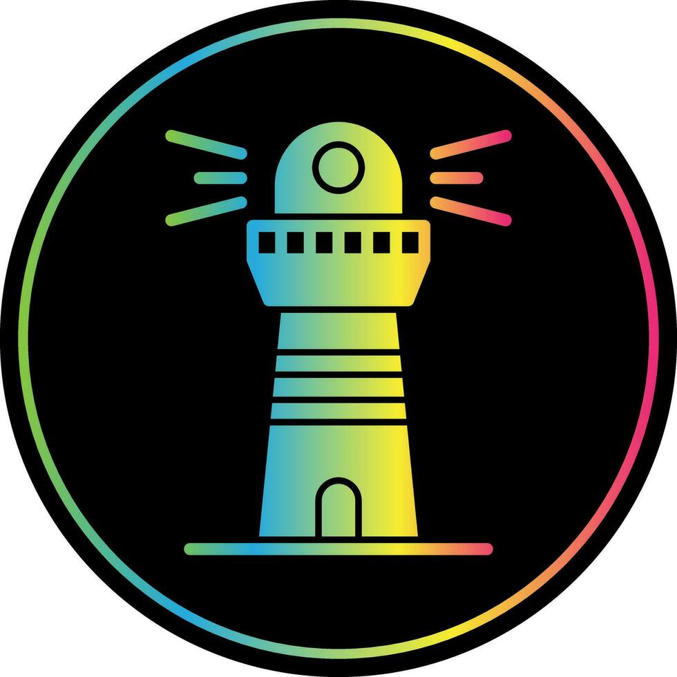 Lighthouse Vector Icon Design