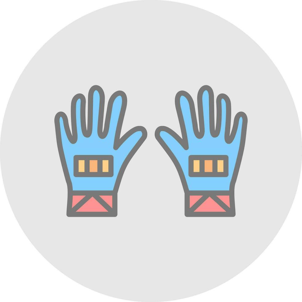 Gloves Vector Icon Design