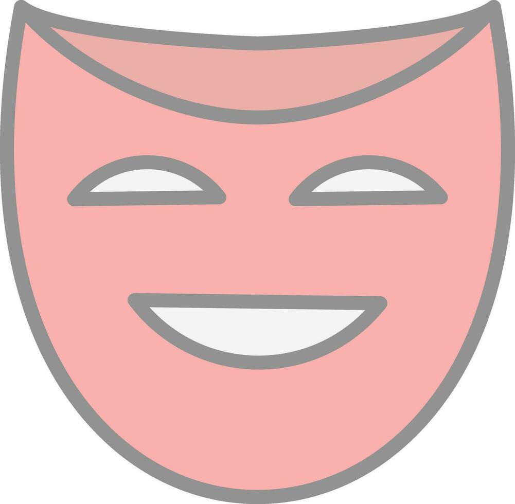 diseño de icono de vector de máscaras de teatro