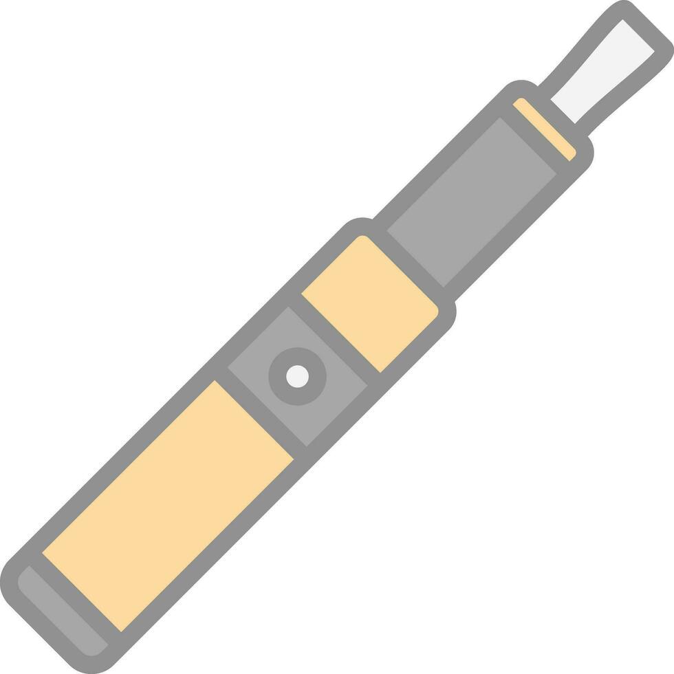 Electronic cigarette Vector Icon Design