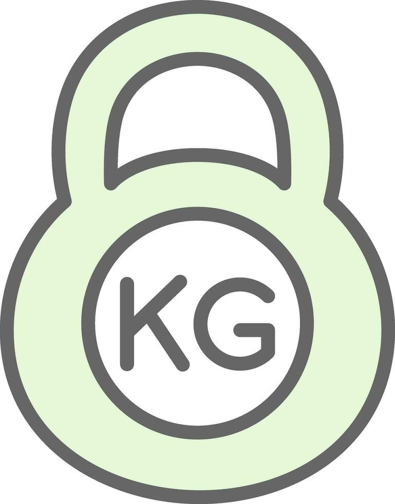 Weight Vector Icon Design