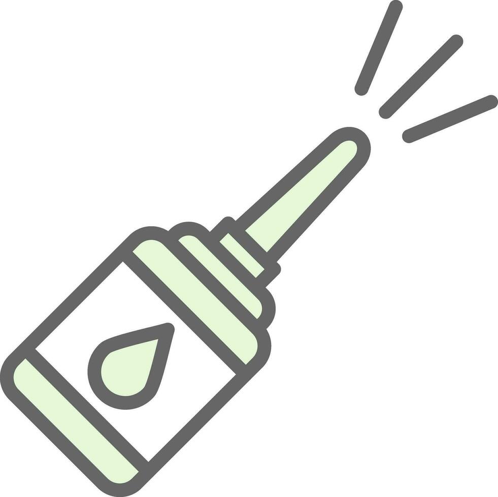 Nasal spray Vector Icon Design