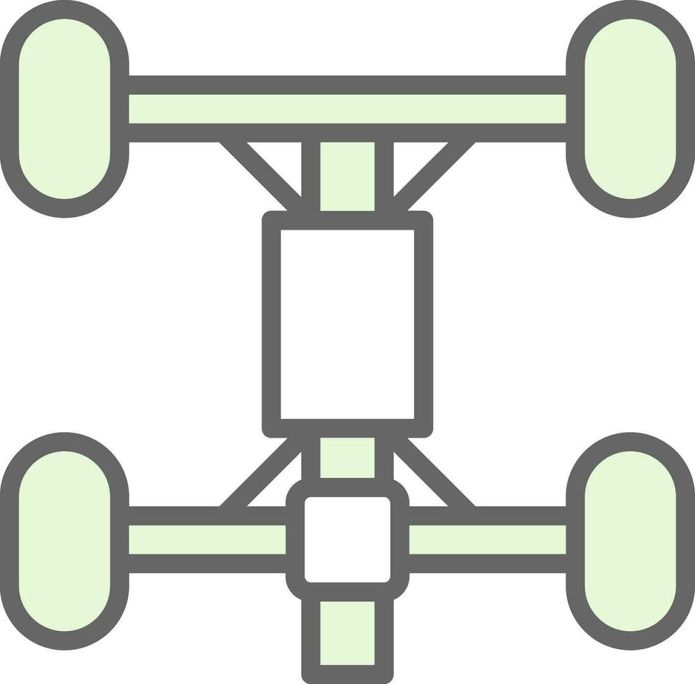 Chassis Vector Icon Design
