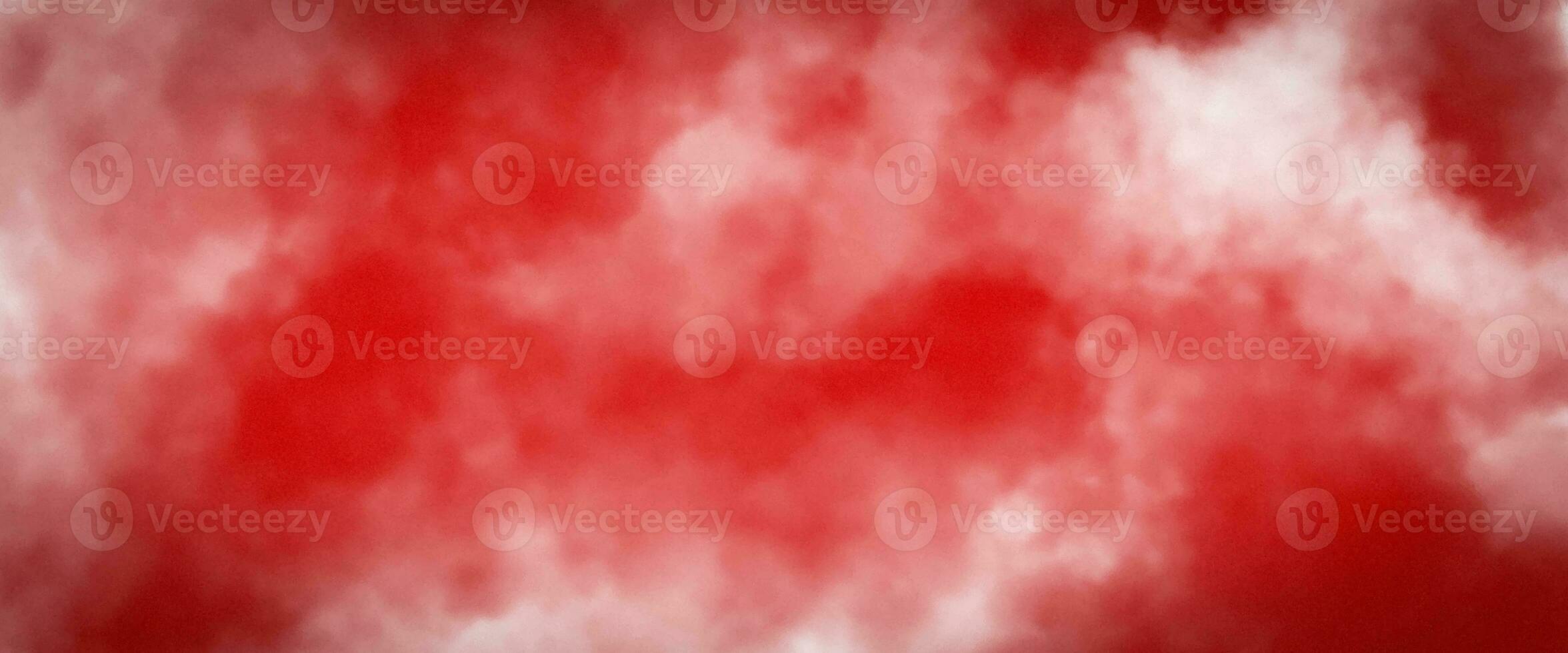 Abstract Watercolor red grunge background painting. Beautiful stylist modern red texture background with smoke. Red grunge old paper texture. Rich red background texture, marbled stone or rock texture photo