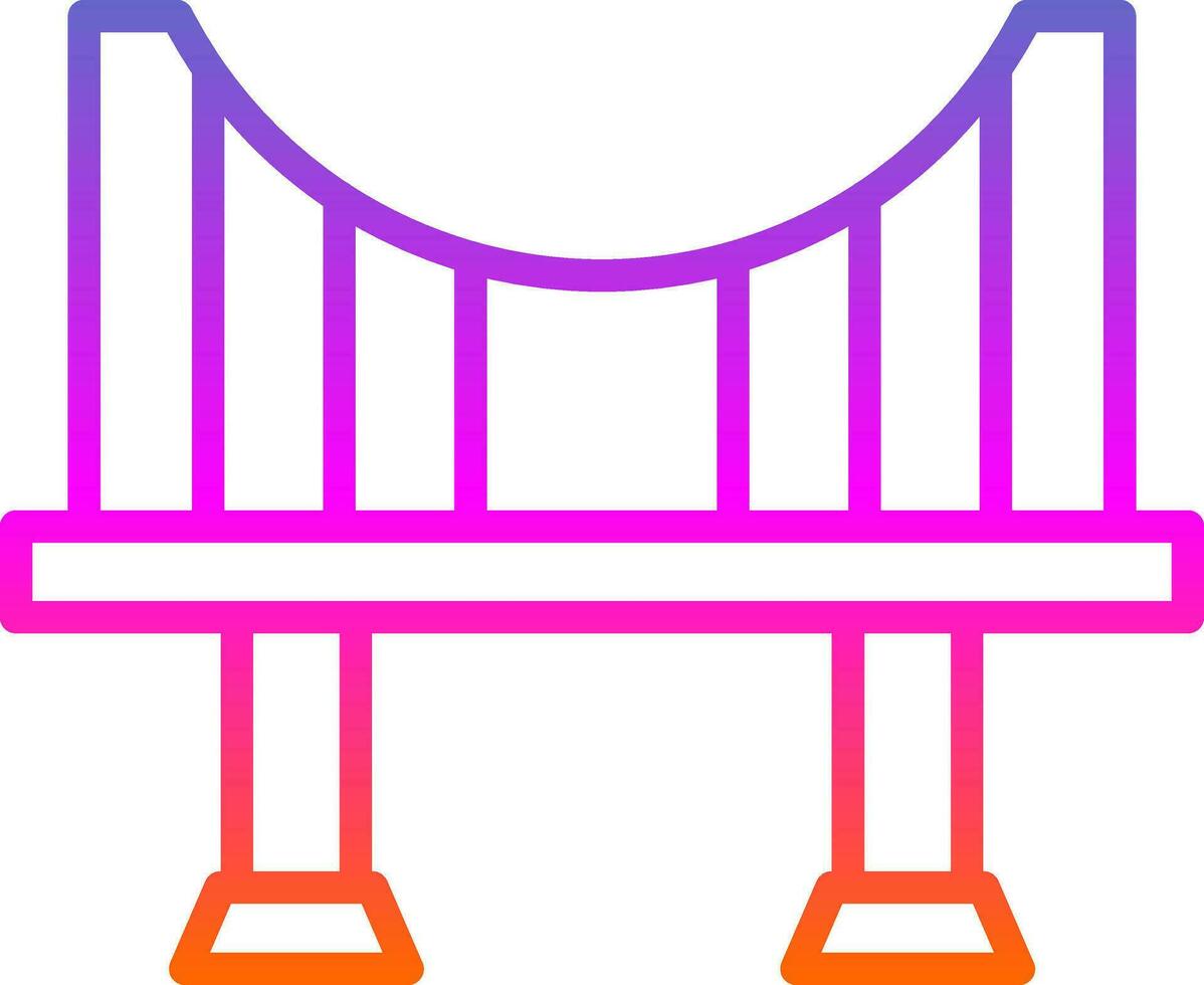 Bridge Vector Icon Design