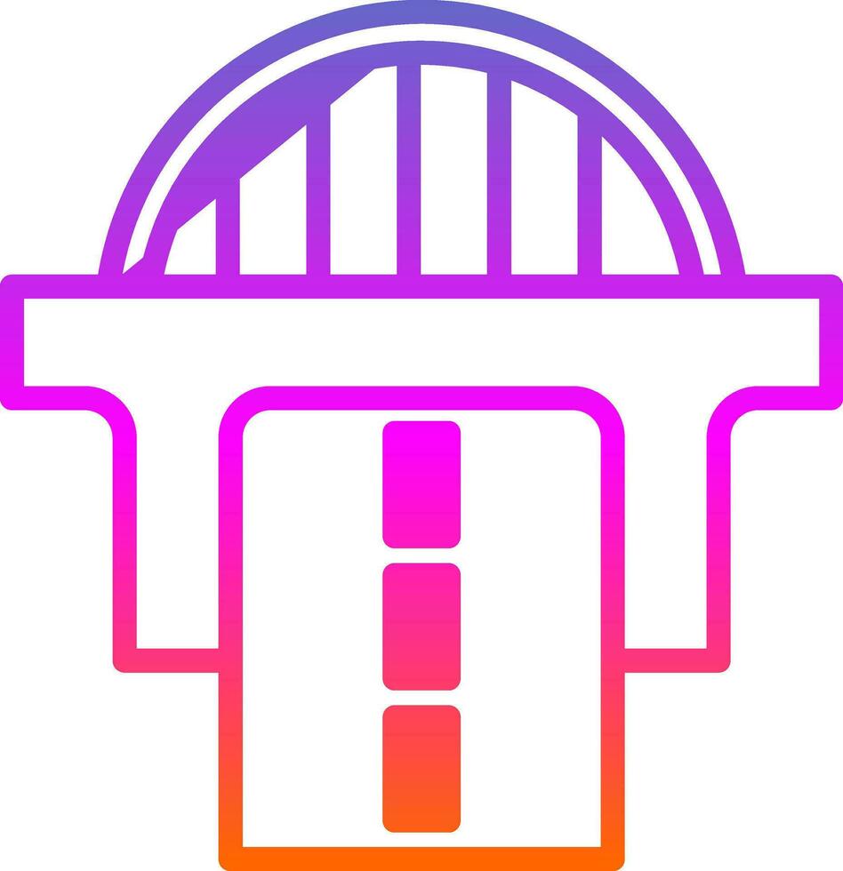 diseño de icono de vector de puente