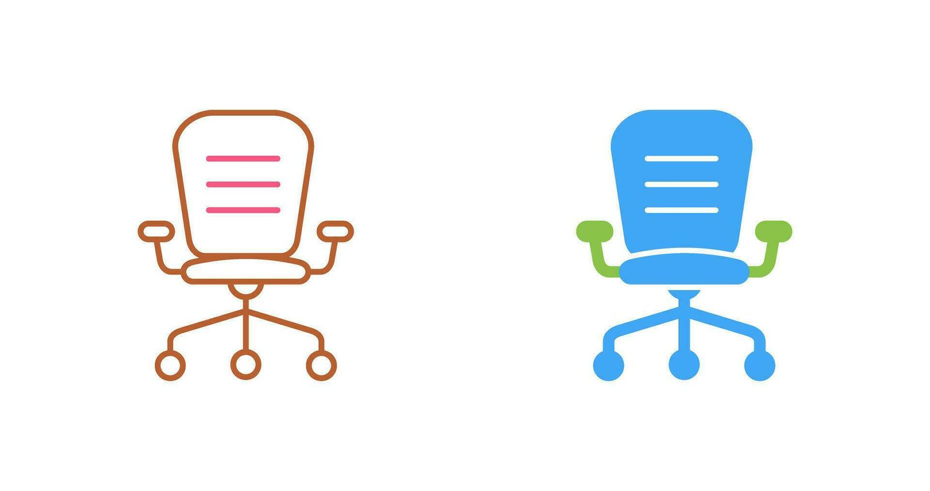 Office Chair Vector Icon