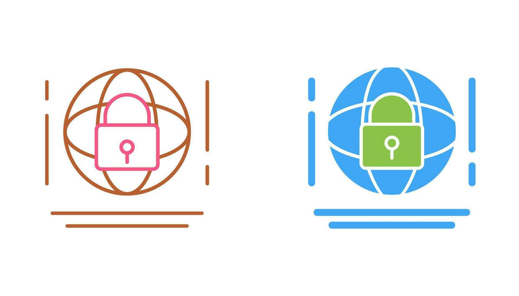Internet Security Vector Icon