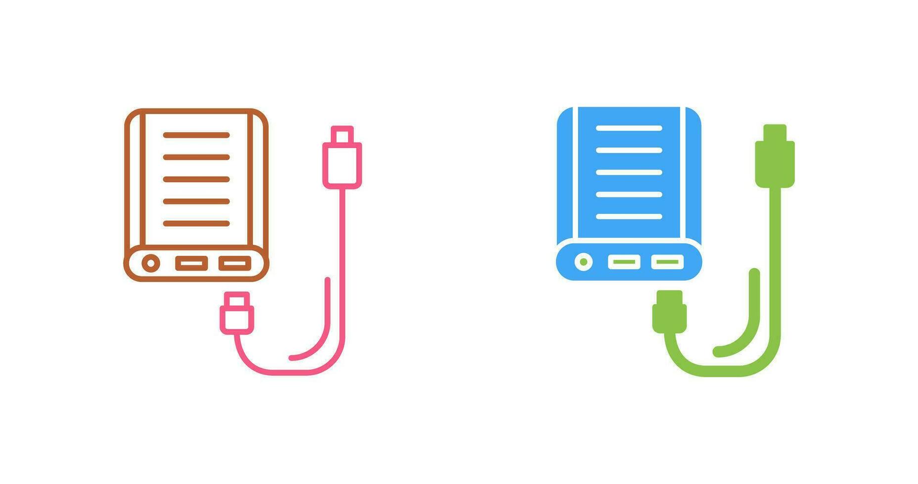 Power Bank Vector Icon