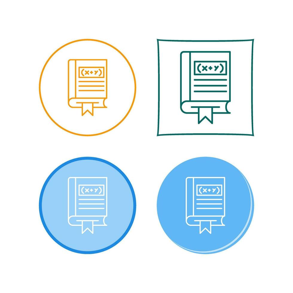 Algebra Vector Icon