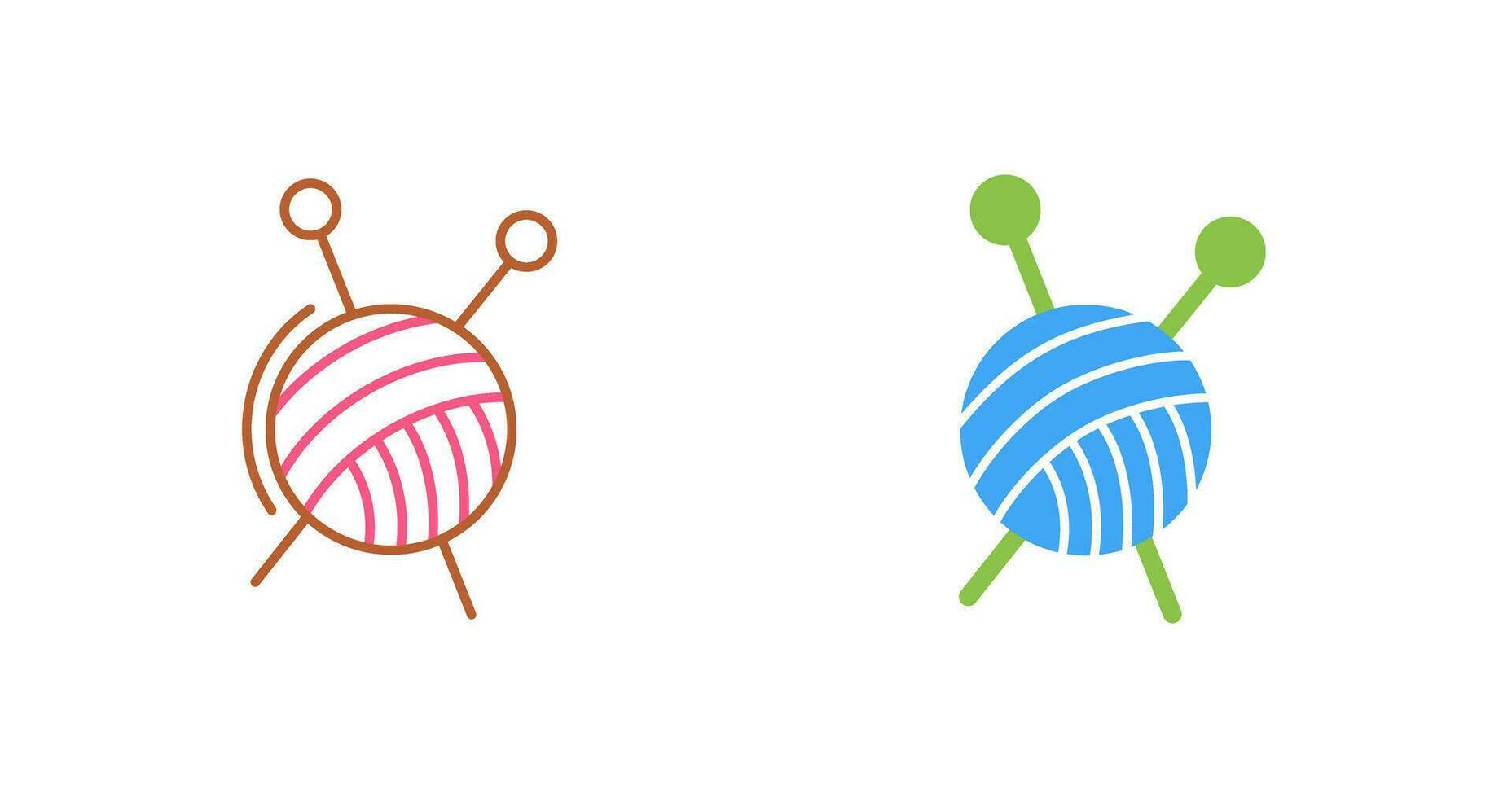 Knitting Vector Icon