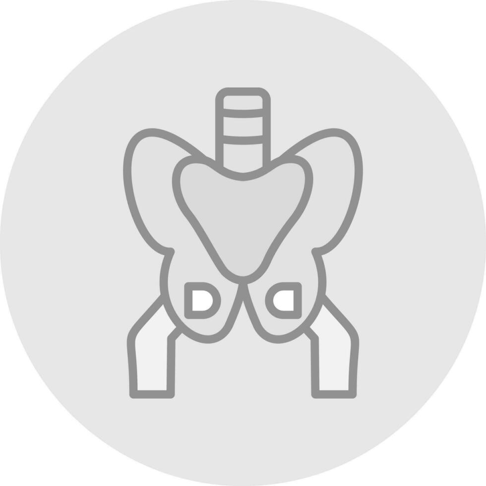 Pelvis Vector Icon Design