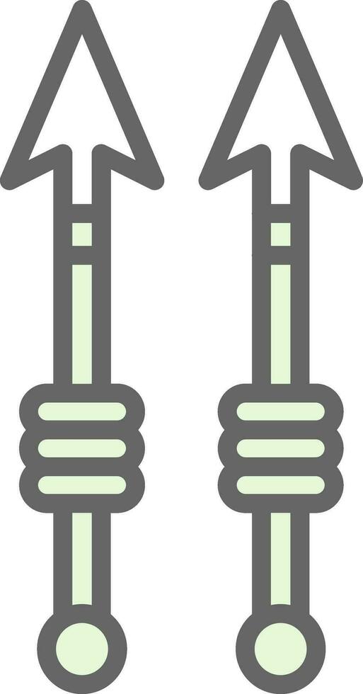 Harpoon Vector Icon Design