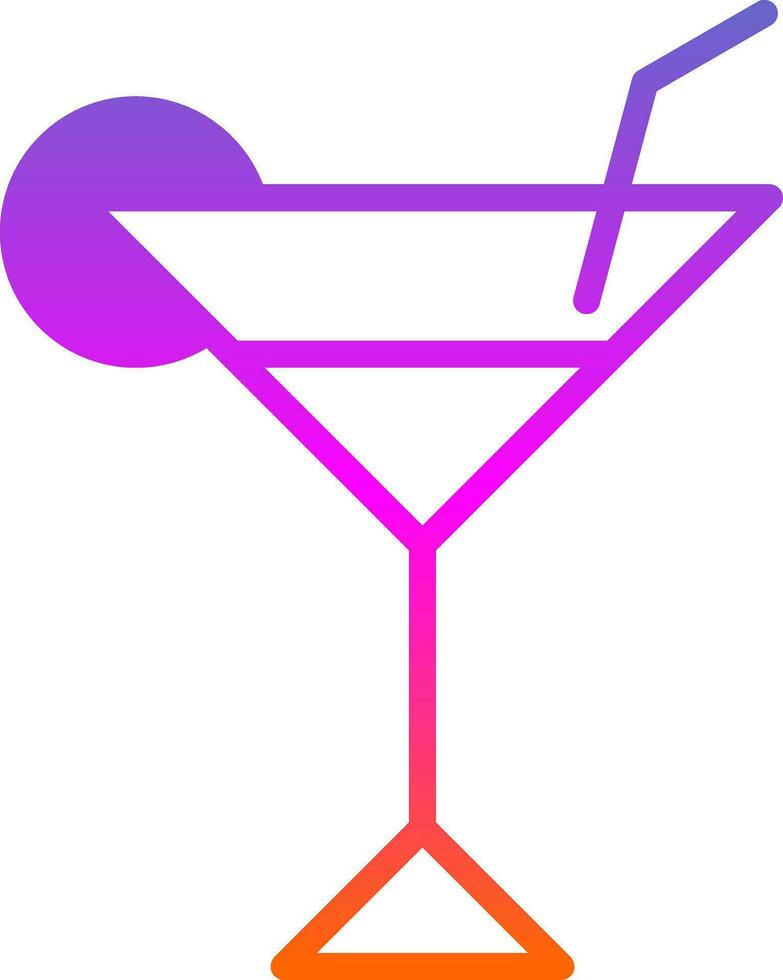 Martini Vector Icon Design