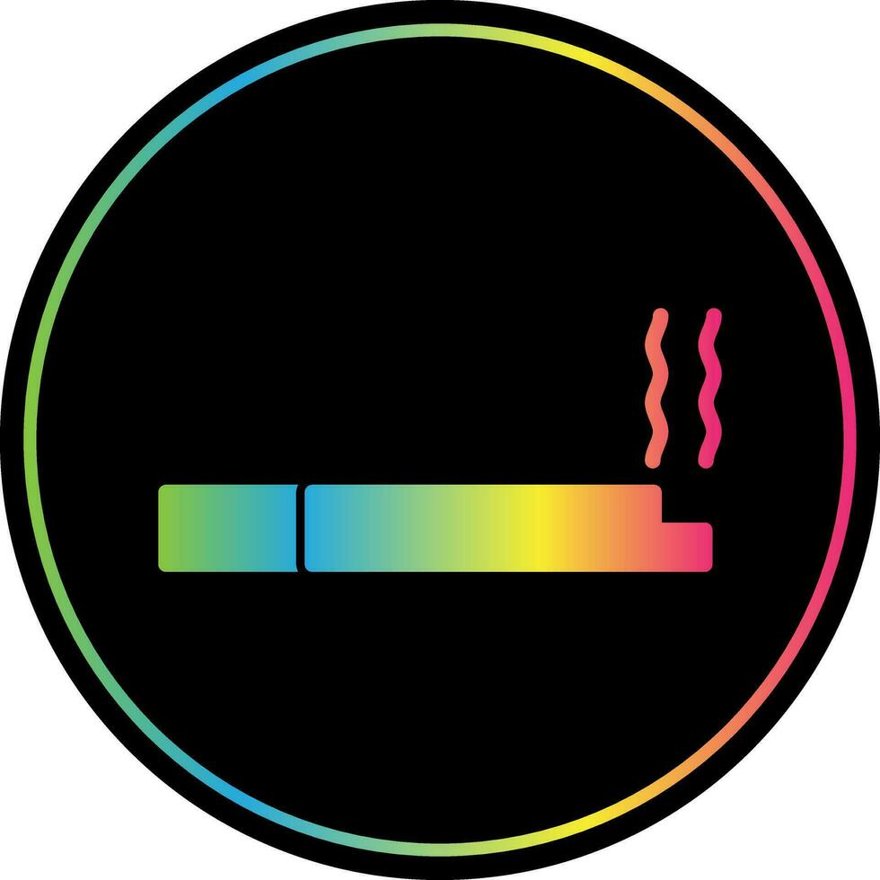 Cigar Vector Icon Design