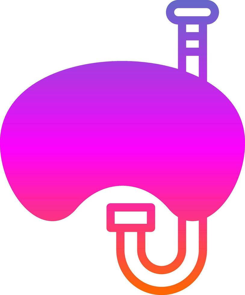 Aqualung Vector Icon Design