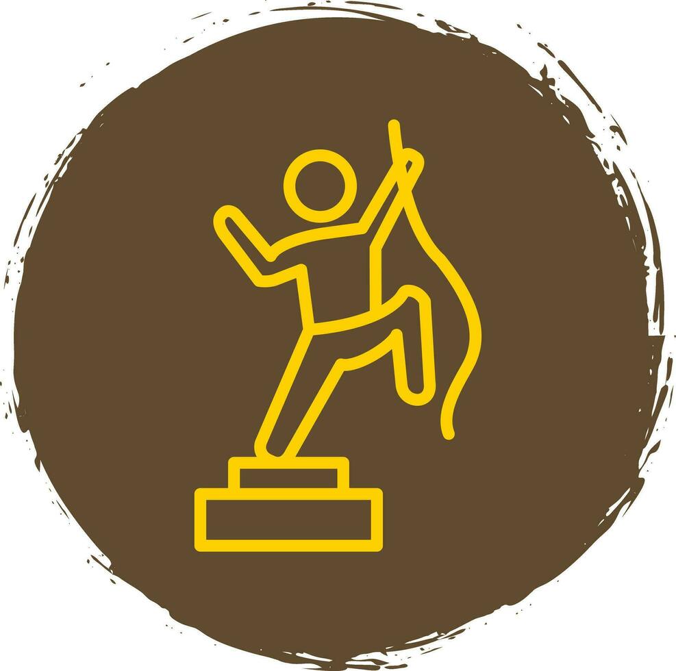 Climbing Vector Icon Design