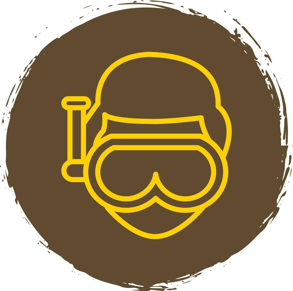 diseño de icono de vector de buceo