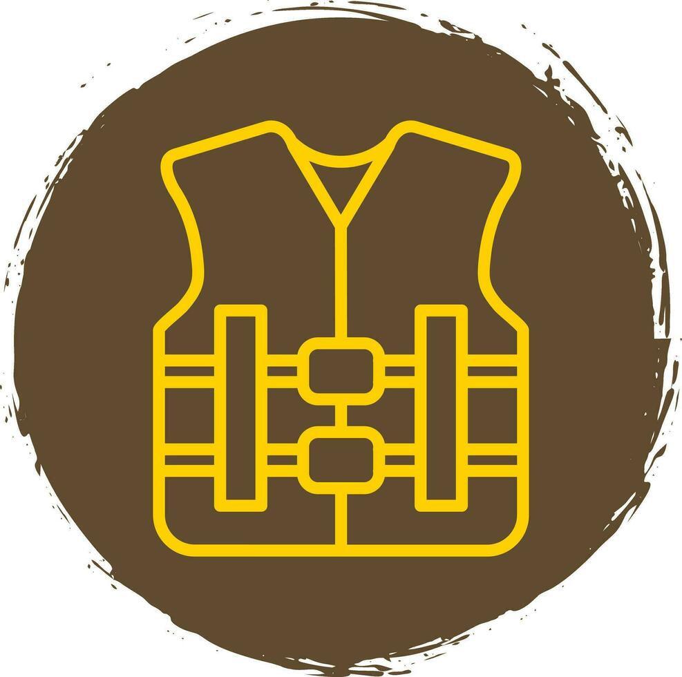 Life jacket Vector Icon Design