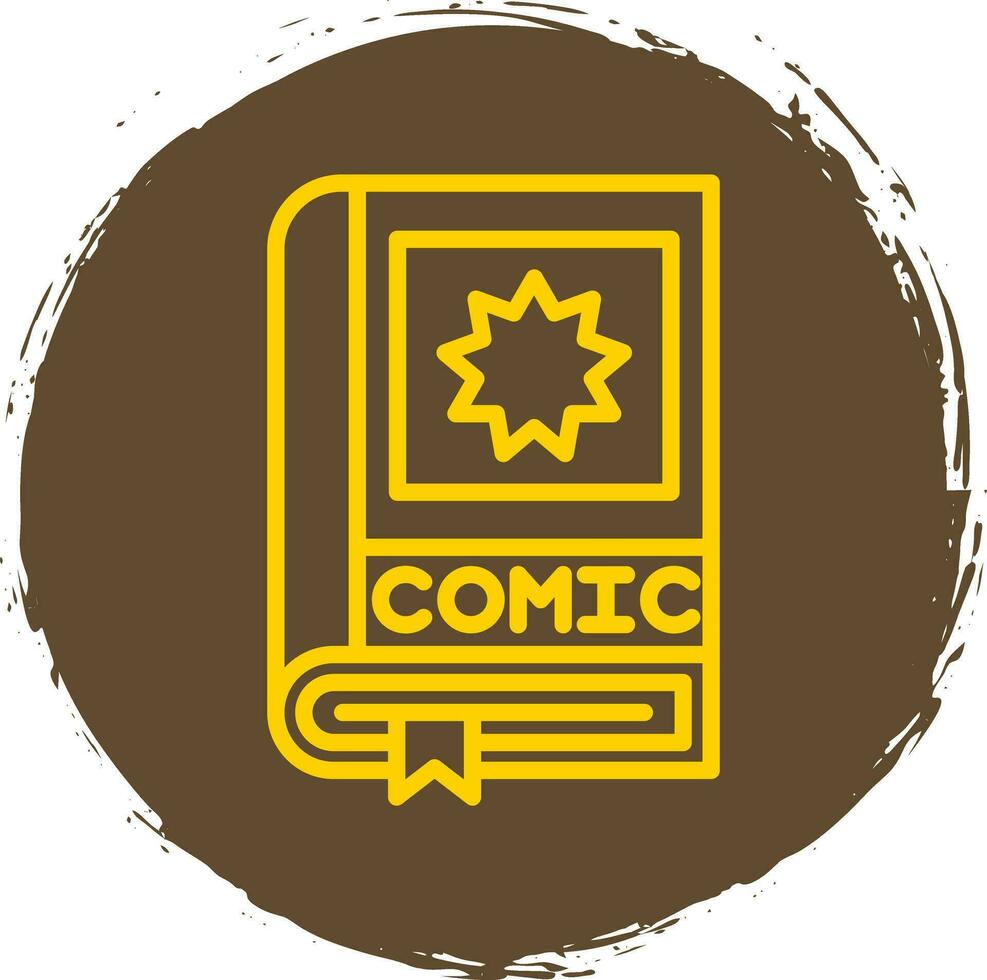 Comic book Vector Icon Design