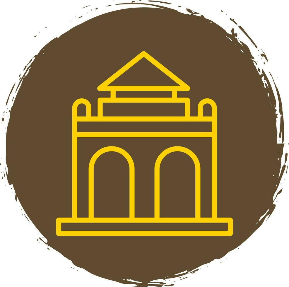 Parc du cinquantenaire Vector Icon Design
