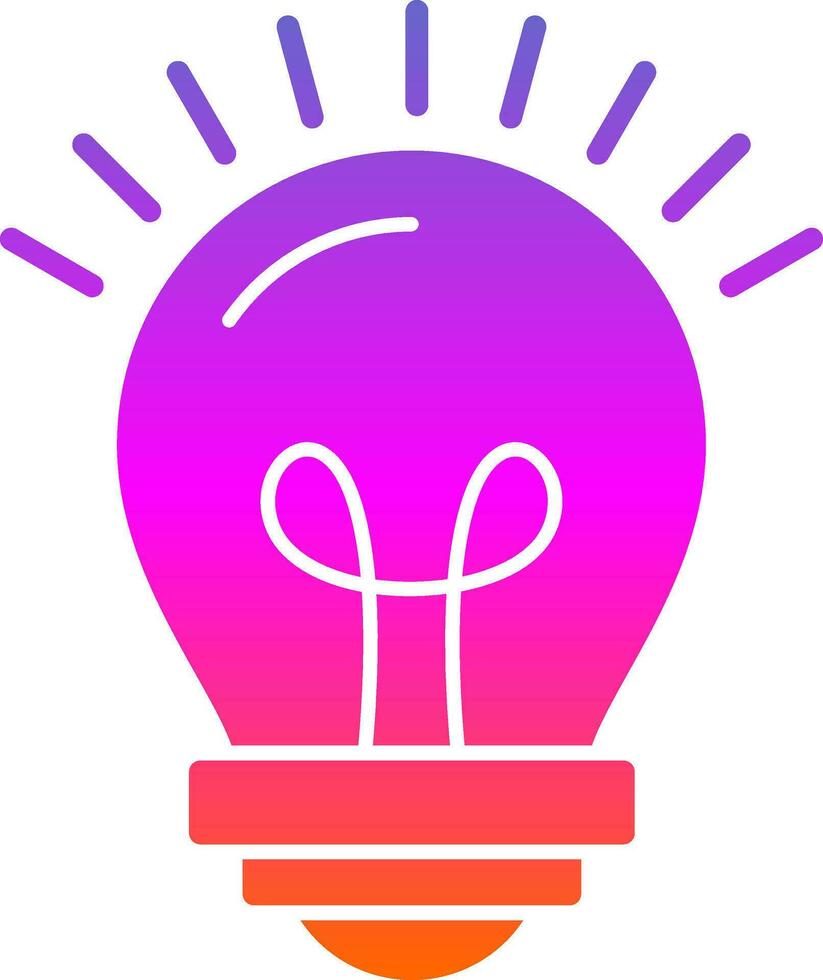 Lamp Vector Icon Design