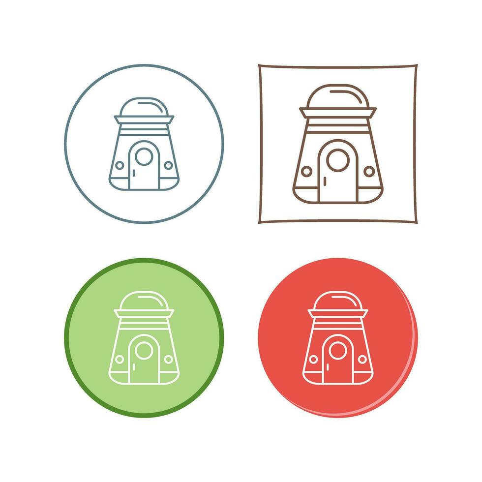 Space Capsule Vector Icon