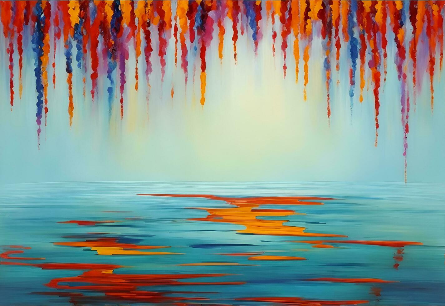 Abstract background that captures the essence of tranquility and serenity photo